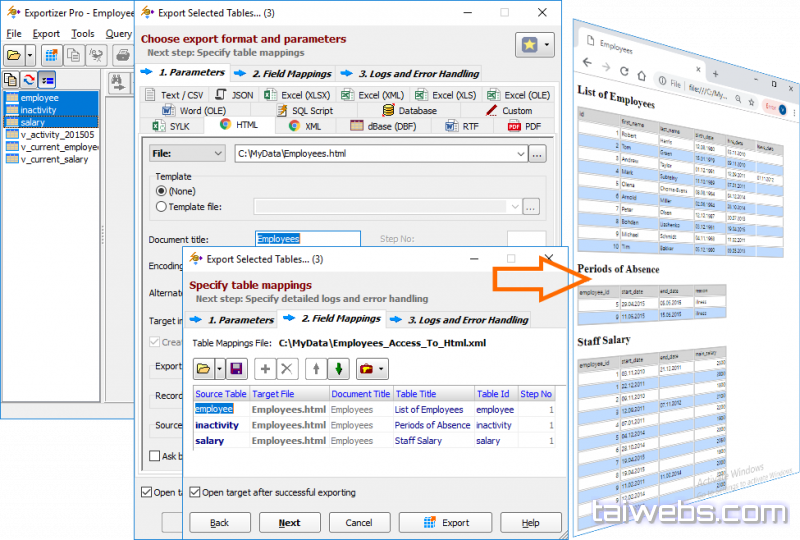Exportizer Enterprise Free Download