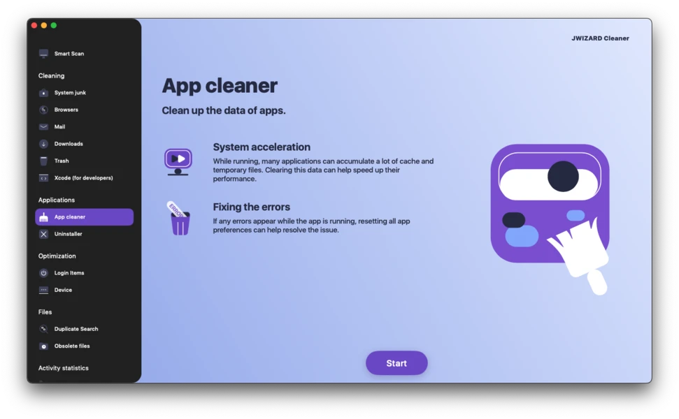 JWIZARD Cleaner Free Download Latest 2025